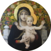 Madonna of the lilies, William Bouguereau